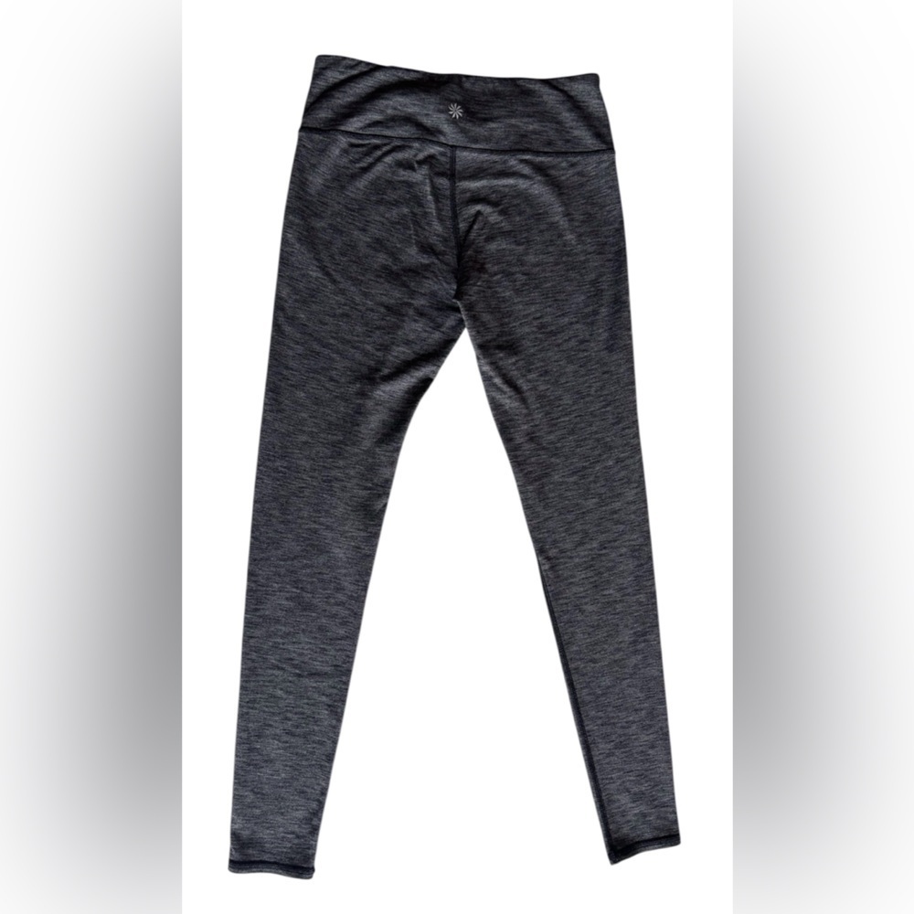 Athleta Leggings Charcoal Gray Sport Comfy Activewear Size S